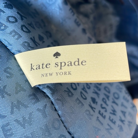 Kate Spade Laurel Way Evangelie Oceano Blue Bag & Laurel Way Stacy Large Wallet - Picture 5 of 16